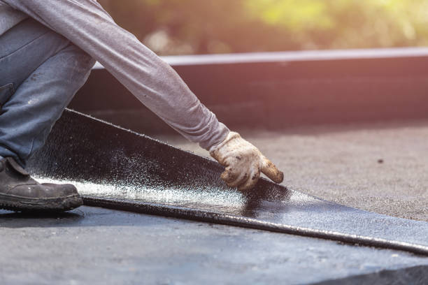 Professional Vapor Barrier Installation technician working in Duncan Falls, OH